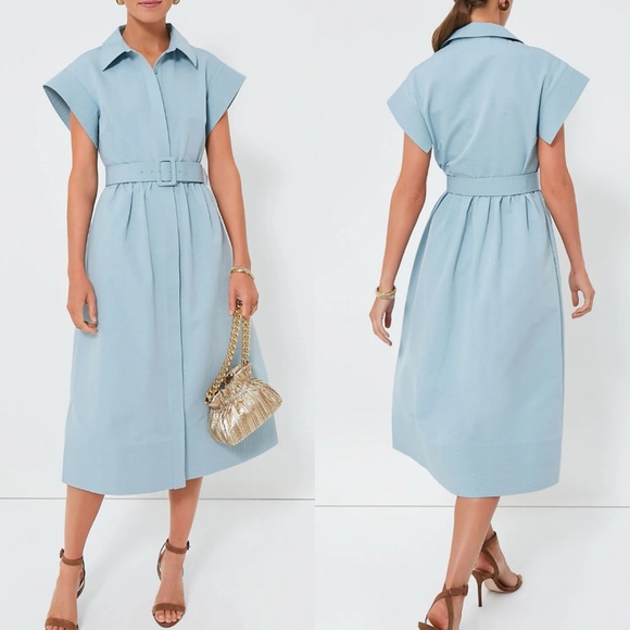 Tuckernuck Slate Blue Chloe Dress - Picture 2 of 16